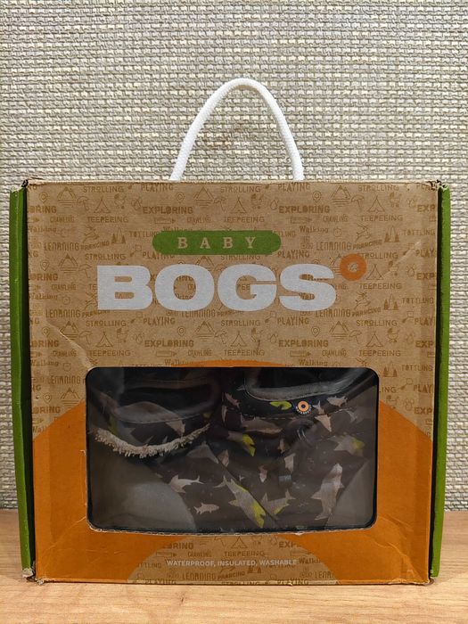 Дитячі зимові черевики Bogs B-Moc Sharks, розмір 24