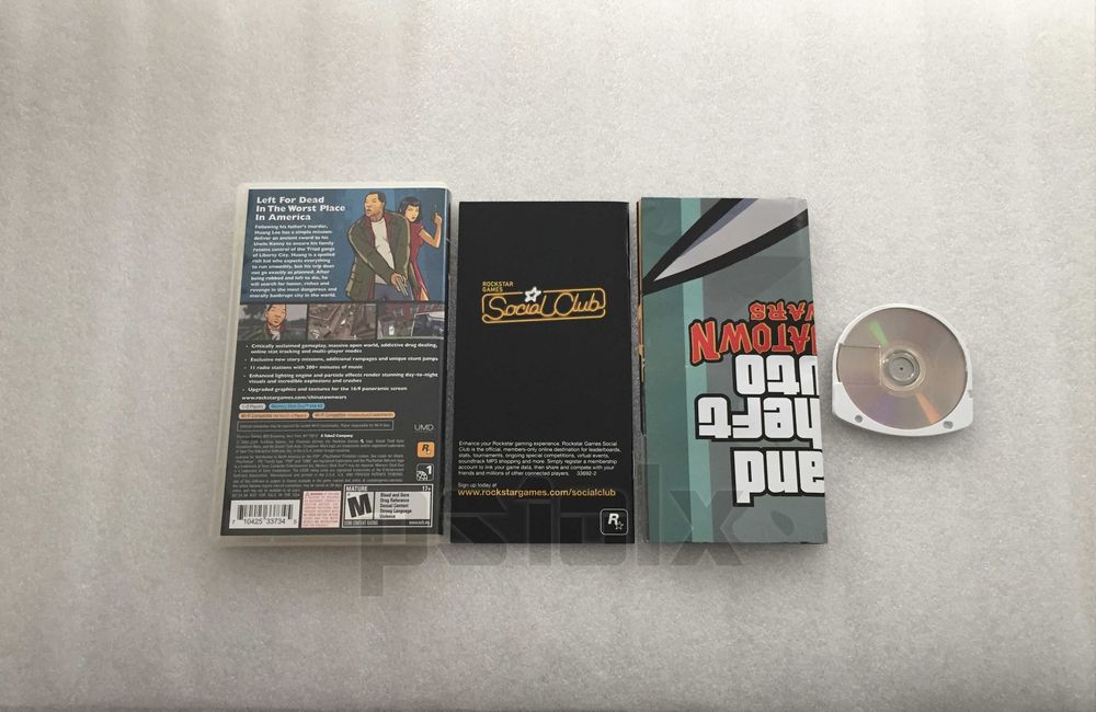 Grand Theft Auto Chinatown Wars playstation psp