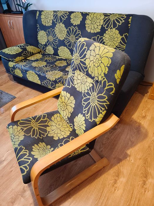 Wersalka/tapczan i fotele.