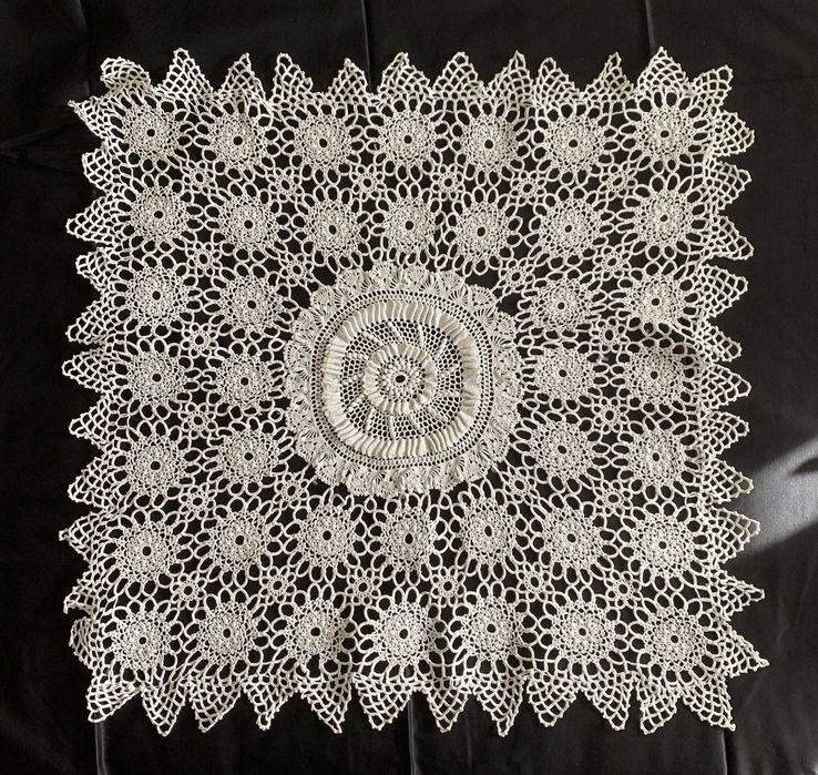Naperon de Crochet Antigo - Linha Fina nº20