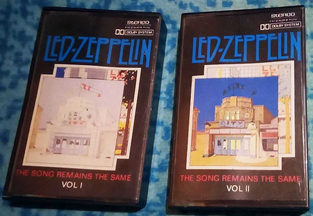 Led Zeppelin The Song Remains The Same vol I i II - MC VEA Records Ltd
