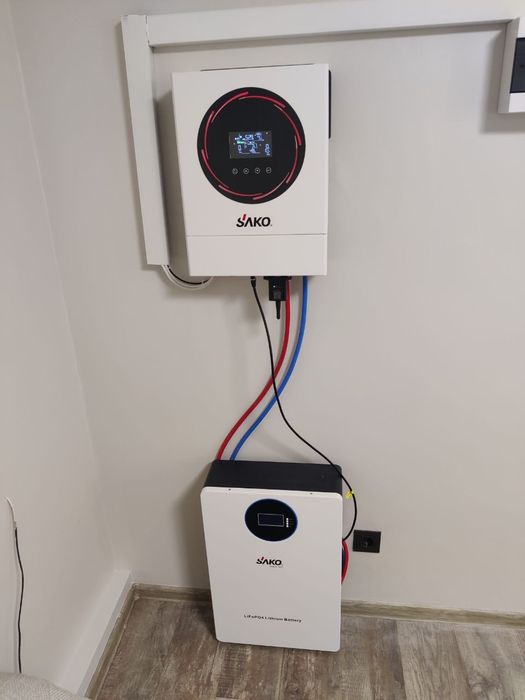 Подключение Инвертора, генератора, аккумулятора. Підключення ІБП ДБЖ