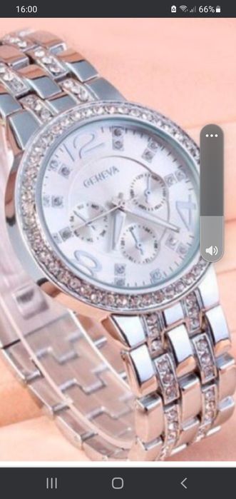 Часы geneva с камнями