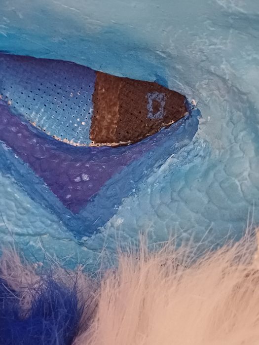 BARDZO PILNIE!!maska dino furry