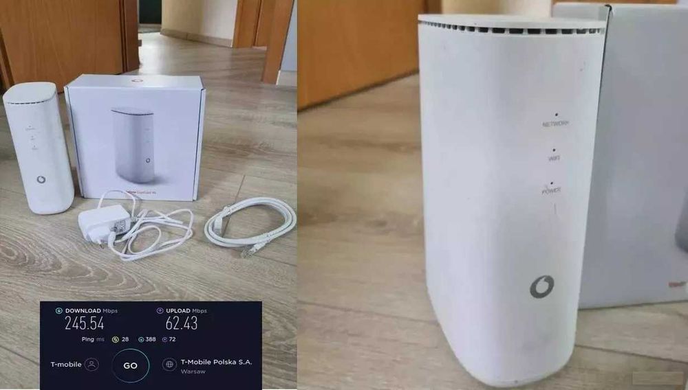 Router LTE cat20 agregacja mesh wifi 2.5ghz 5G mimo ZTE MF289F 4g rj11