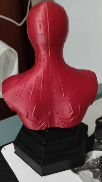 Busto Homem Aranha Com Base