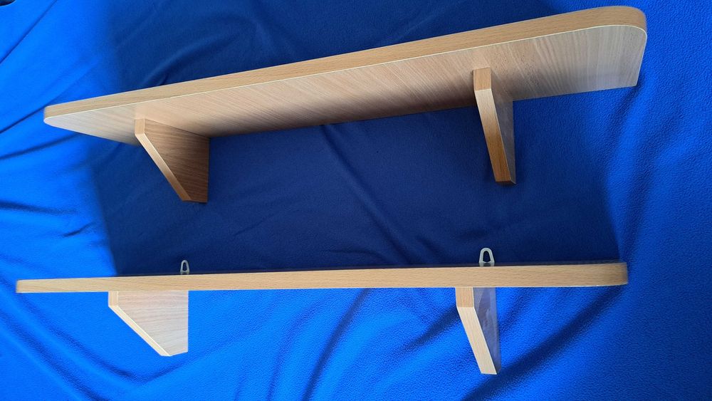 Półki ścienne - 80/20 cm - 2 sztuki