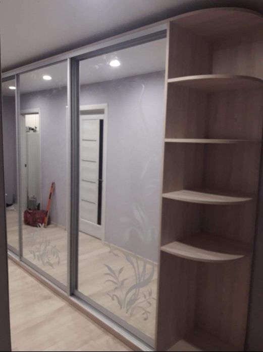 Шафи-купе  від 7800 грн, кухні,вітальні і тд..Оплата частинами.