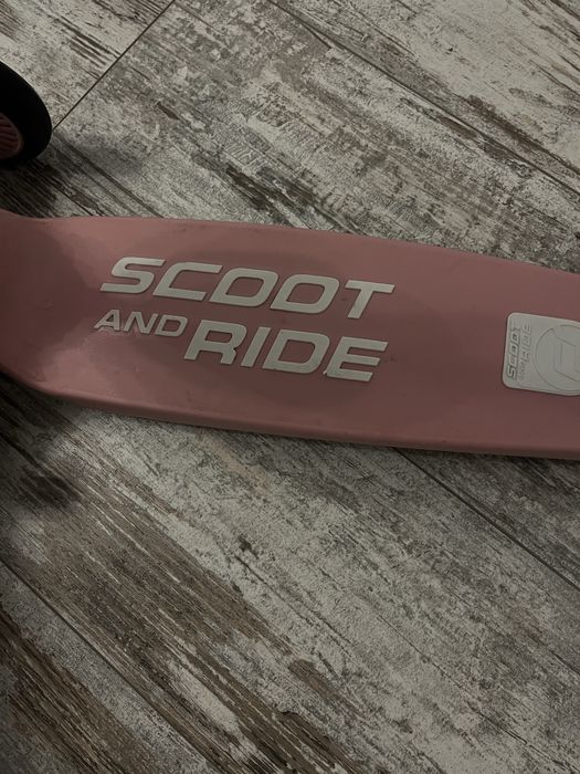 Самокат 2 в 1 Scoot and ride