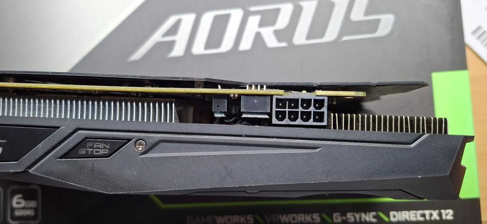 Placa gráfica Gigabyte GTX 1060 Windforce  Aorus 6gb