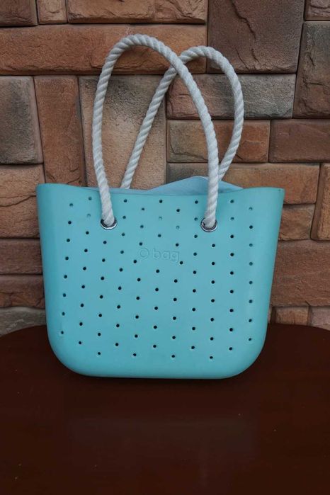 Torebka torba Obag miętowa + organizer