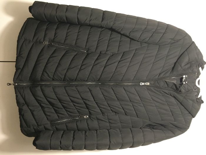 ocieplana kurtka H&M MAMA dla kobiet w ciąży, k. czarny, rozmiar S/M