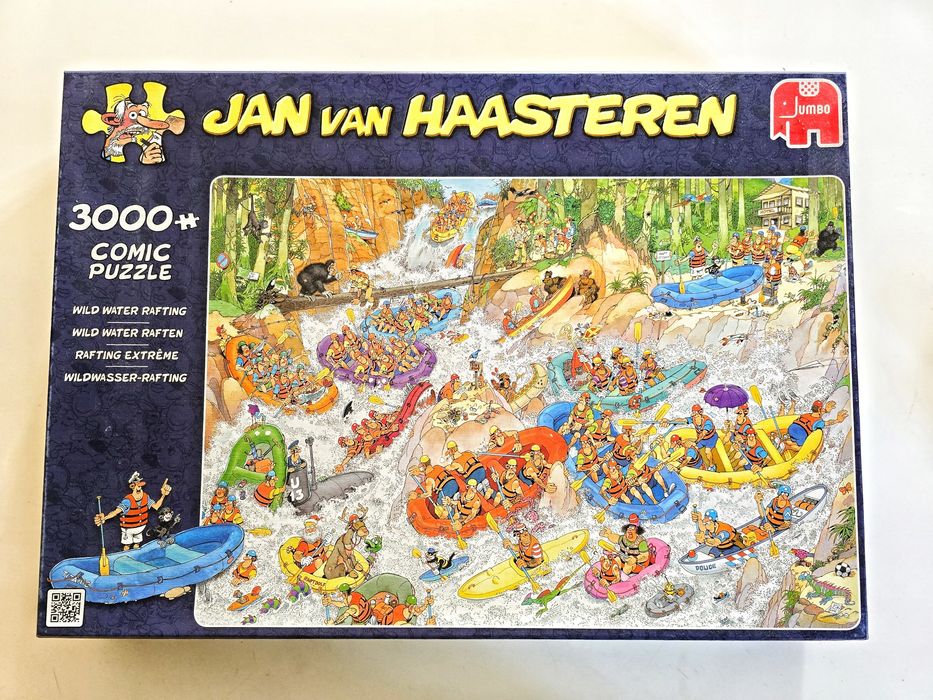 Puzzle 3000 Jan van haasteren Rafting