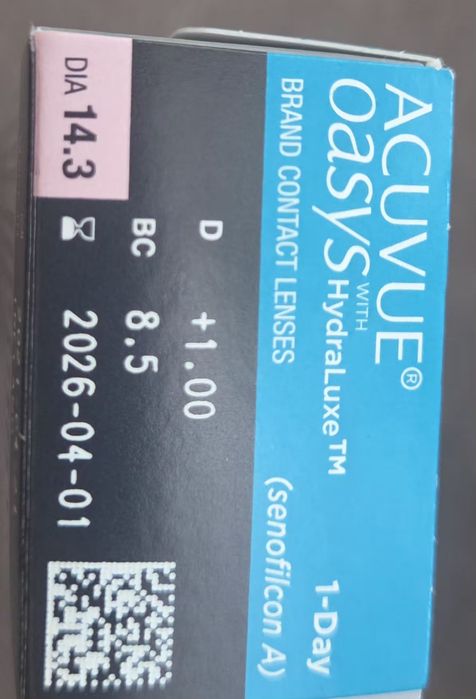 Soczewki jednodniowe ACUVUE OASYS  with HydraLuxe