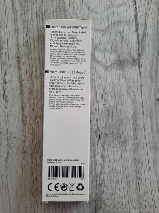 Porządny kabel usb typu A