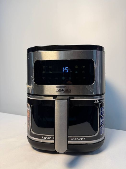 МОЩНЫЙ! Германский аерогриль 4200Вт, аерофритюрница на 2 ТЕНА, духовка