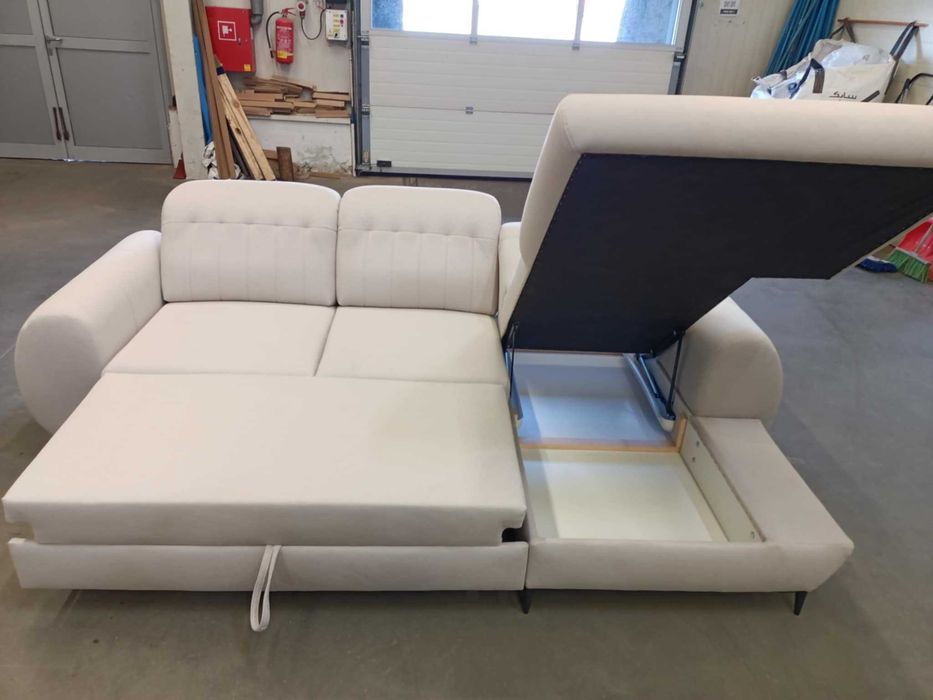 Narożnik ALVOR | ECRU | nowy, nieużywany | PROMOCJA