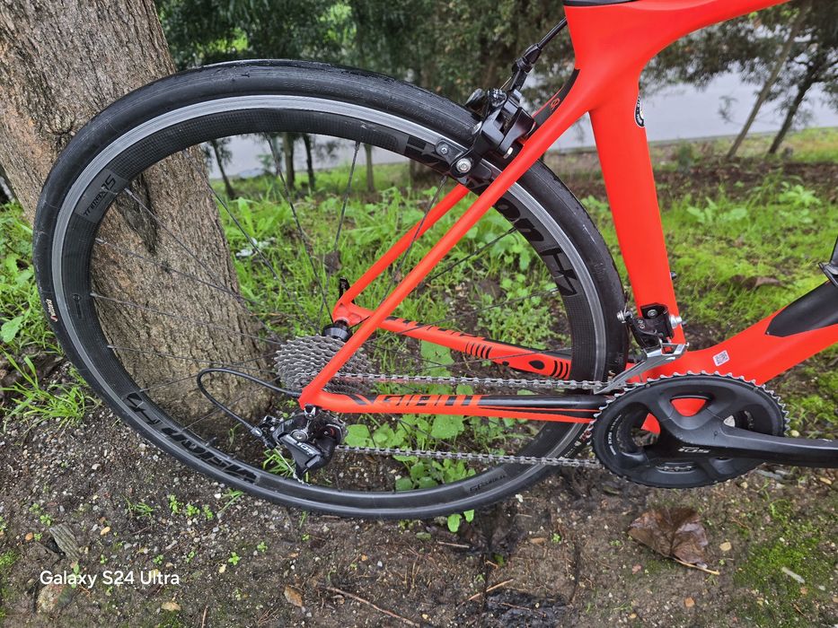 Giant de carbono s com rodas carbono