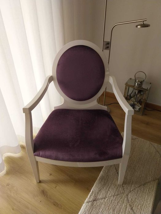 Poltrona Branca Lacada