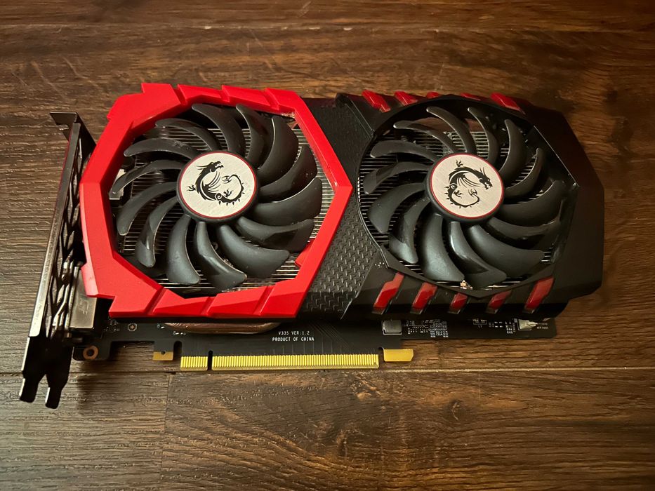 ХИТ Видеокарта NVIDIA GeForce GTX 1050Ti 4GB GDDR5 MSI Гарантия