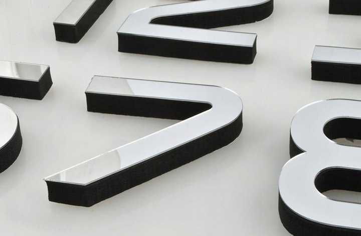 NOWY Zegar Ścienny 3D Naklejany Lustro Duży DIY Efekt Dekoracja XL