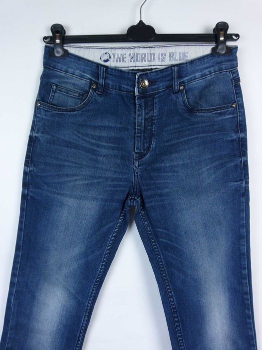 MAX męskie spodnie straight jeans / M