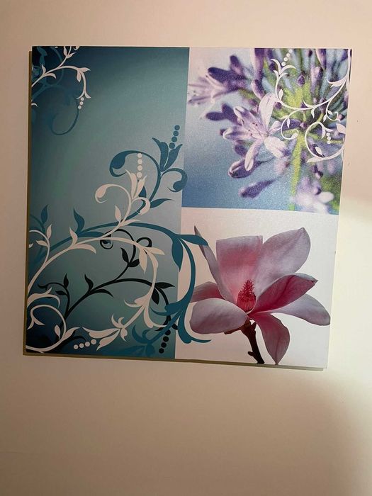 Quadros + almofadas decoração