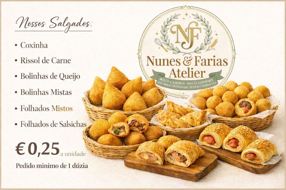 Kits festas , bolos Caseiros, salgados Artesanais
