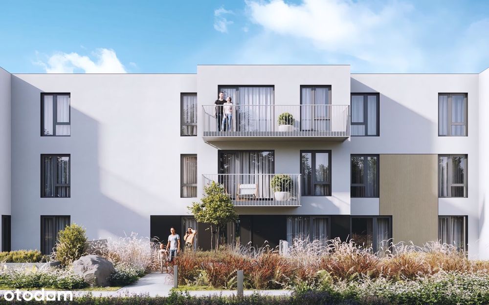 3-pokojowe mieszkanie 52m2 + balkon Bez Prowizji