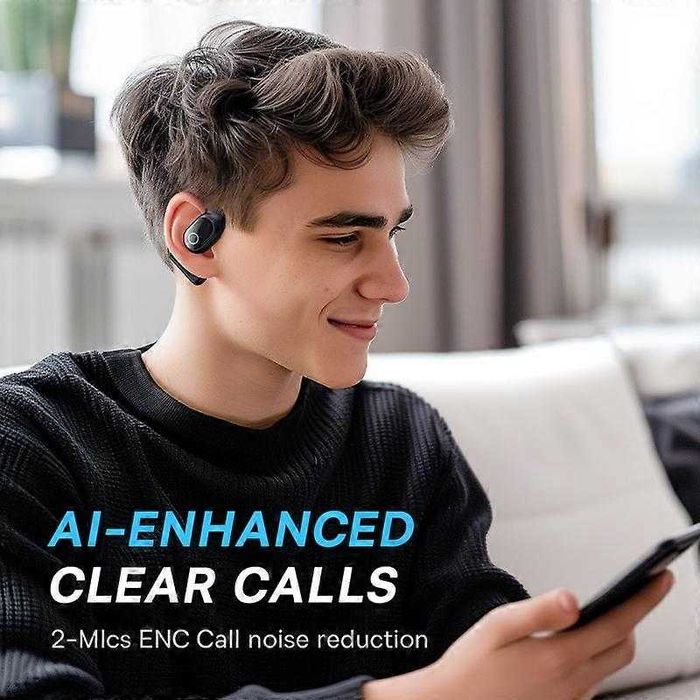 Baseus Eli 10i Fit Fones de ouvido em fio Bluetooth 5.4