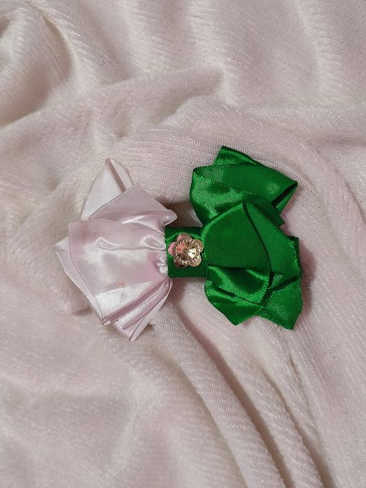 Заколки из ленточек, повязка, обруч с бантиком, 3D очки