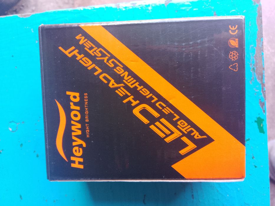 Авто лампи ледь h7