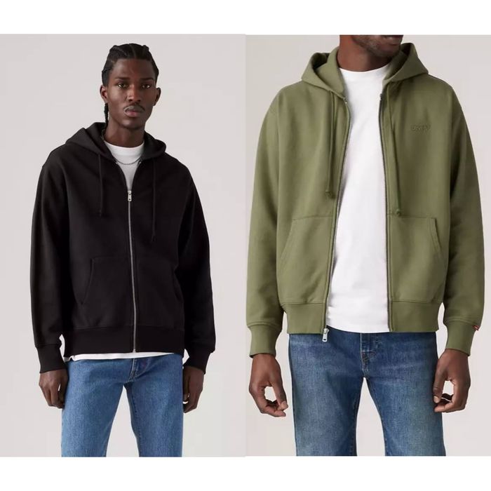 Чоловіче оригінальне зіпхуді, толстовка Levi’s Authentic Full Zip