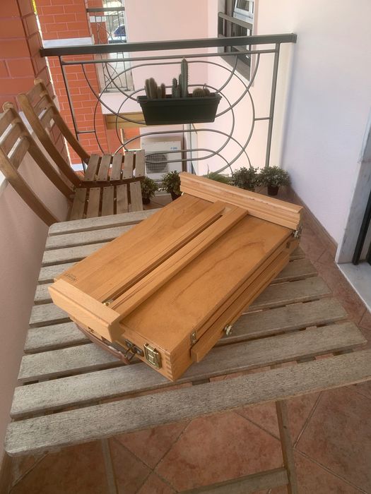 Cavalete de pintura portátil