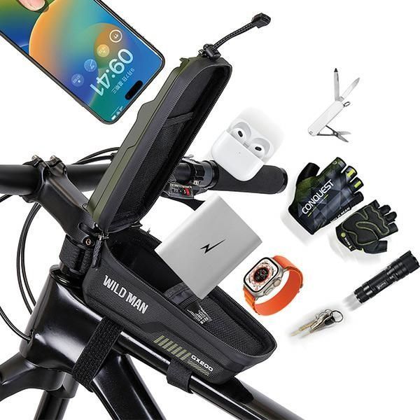 WILDMAN Etui/sakwa na ramę roweru GX200uchwyt rowerowy piaskowa/desert