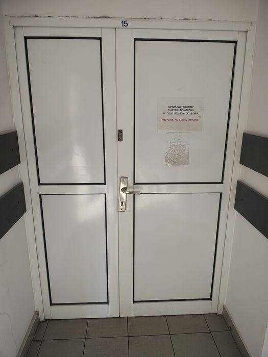 Sprzedam drzwi aluminiowe i pcv