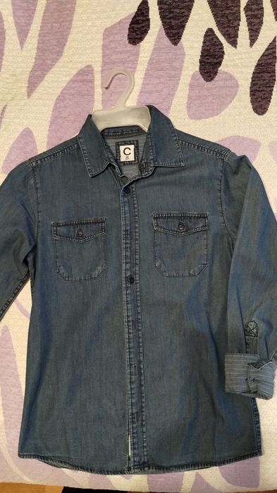 Miękka koszula dżinsowa