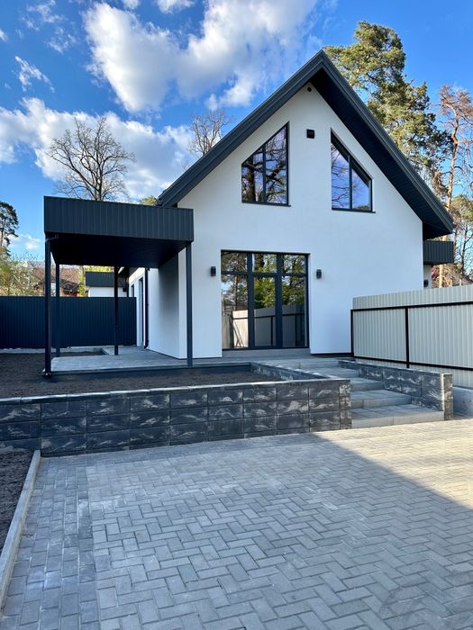 Дуплекс з новим ремонтом 100 м на 2,5 сотках землі. Буча 165000$