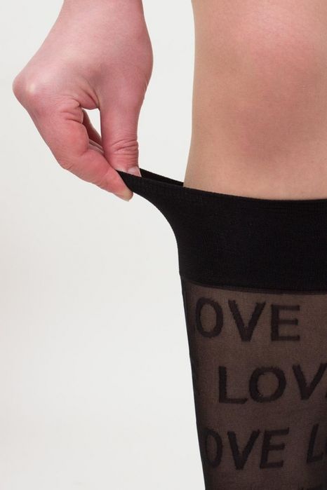 Гольфы женские чёрные