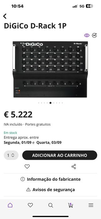 Digico D Rack 32 / 8