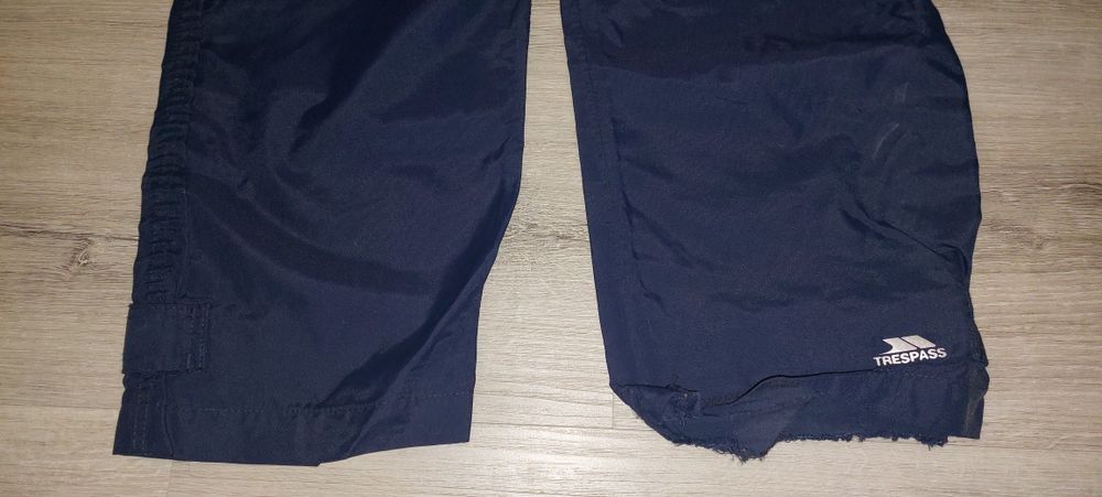 Spodnie przeciwdeszczowe przeciwśniegowe na szelkach