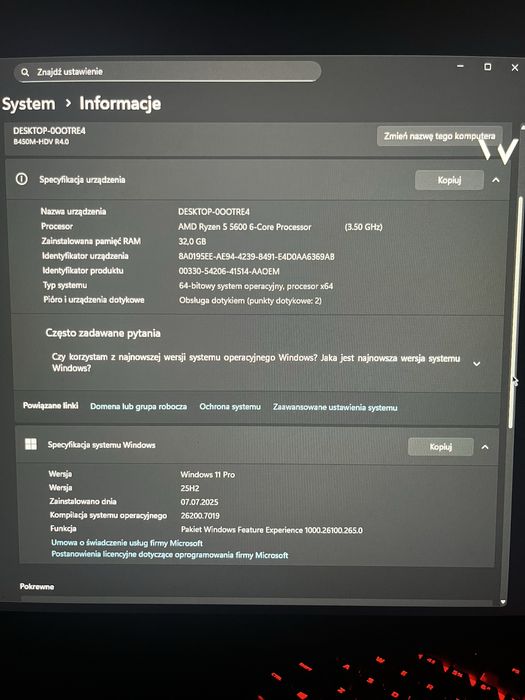 Komputer do gier  Okazja