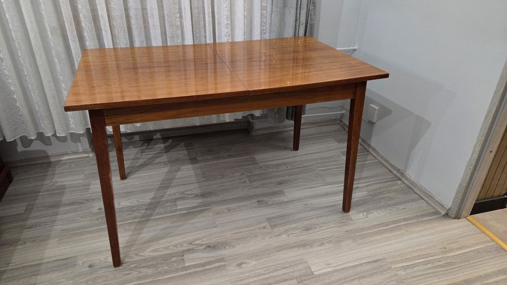 Stół rozkładany stary PRL 120x73 cm