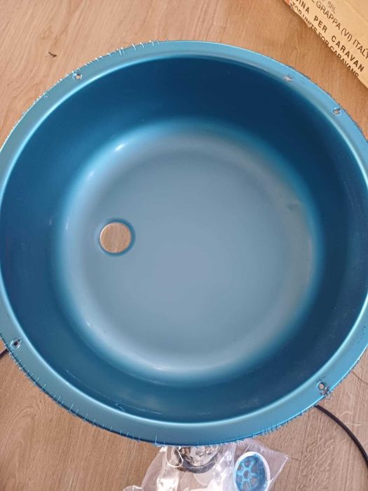 Zlewozmywak okrągły Dometic 928 przyczepa kempingowa, kamper, łódź