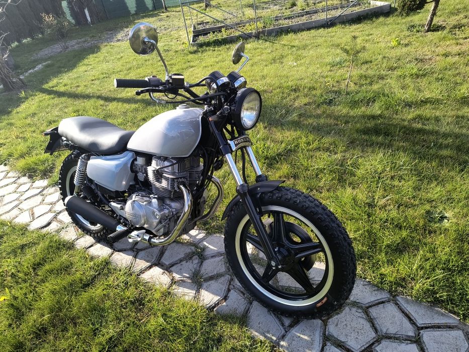 Honda CM 400 T, A2, custom, bobber