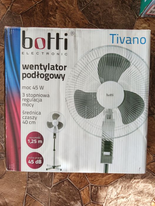 Wentylator podłogowy