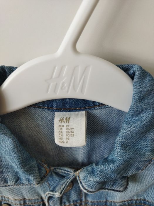 Sprzedam kurtkę jeansową 92 cm