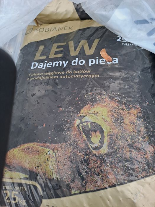 Węgiel ekogroszek lew sobianek diament