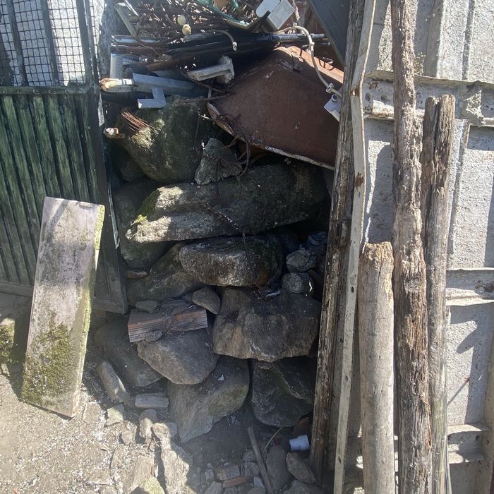 Pedra rustica ideal para muro