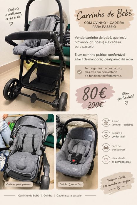 Carrinho de bebé